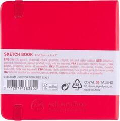 Bloc de dibujo Talens Art Creation 9314204M Bloc de dibujo 80 160 12 x 12 cm 140 g Red - 2