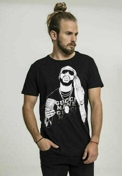 T-shirt Gucci Mane T-shirt Pinkies Up Homme Black XL - 3