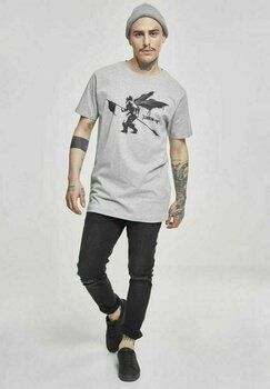 T-Shirt Linkin Park T-Shirt Street Soldier Herren Heather Grey M - 5
