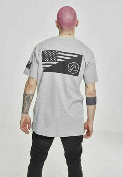T-shirt Linkin Park Flag Heather Grey XS T-shirt - 3