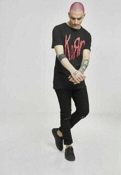 T-shirt Korn Logo Black XS T-shirt - 6