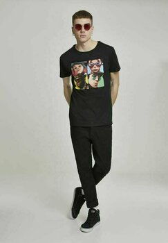 T-shirt Gorillaz 4 Faces Tee Black XL - 4