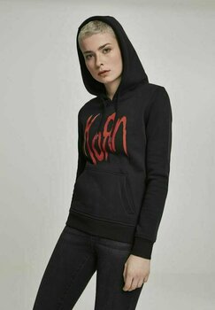 Hoodie Korn Logo Black S Hoodie - 5