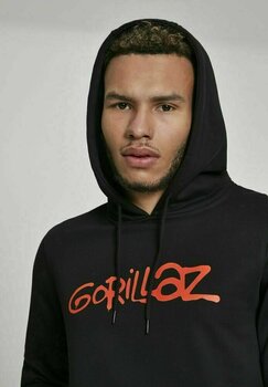 Mikina Gorillaz Logo Black S Mikina - 5