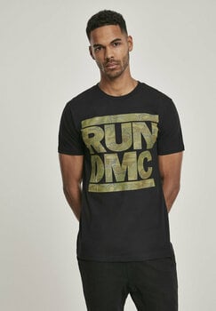 T-Shirt Run DMC T-Shirt Camo Unisex Black XS - 2