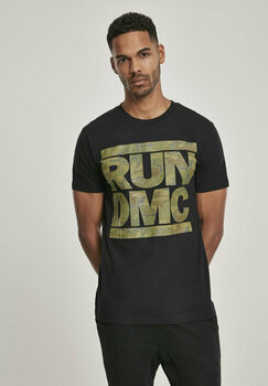 T-shirt Run DMC T-shirt Camo Unisex Noir XL - 2