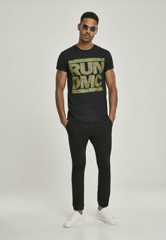 T-shirt Run DMC T-shirt Camo Unisex Noir XL - 6