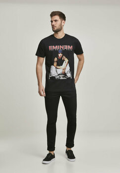 Tričko Eminem Seated Show Tee Black M - 6