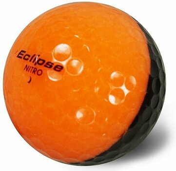 Golfový míček Nitro Eclipse Black/Orange - 2