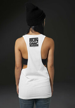 T-shirt Run DMC Logo Tank White S - 5