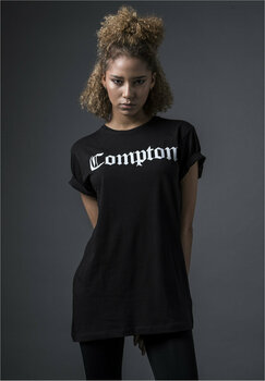 Shirt Compton Shirt Logo Unisex Black XS - 6