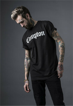 Πουκάμισο Compton Πουκάμισο Logo Unisex Black S - 5