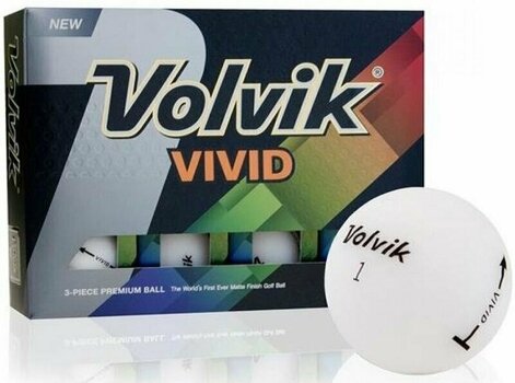 Golf Balls Volvik Vivid White - 2
