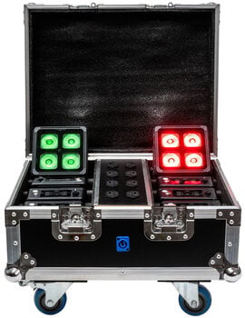 світлодіод ПАР LWS 4*15W Waterptoof LED Battery light 8 pcs in rechargeable pack світлодіод ПАР (Як нові) - 14