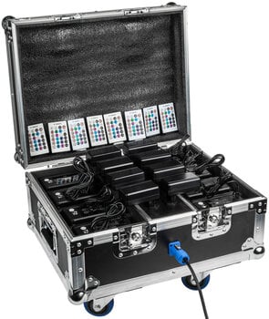 світлодіод ПАР LWS 4*15W Waterptoof LED Battery light 8 pcs in rechargeable pack світлодіод ПАР (Як нові) - 27