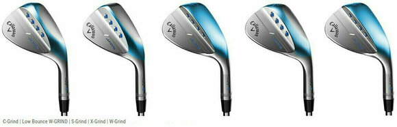 Golfová hole - wedge Callaway JAWS MD5 Tour Grey Wedge 52-10 S-Grind Right Hand - 6