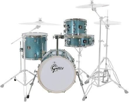 Акустична барабанна установка Gretsch Drums Energy Street Kit Blue Sparkle Акустична барабанна установка - 3
