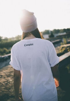 T-shirt Compton Logo White S T-shirt - 6