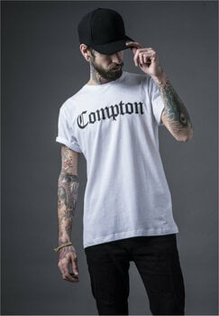T-Shirt Compton T-Shirt Logo Unisex White XL - 4