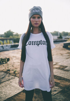 Skjorte Compton Skjorte Logo Unisex hvid XL - 5