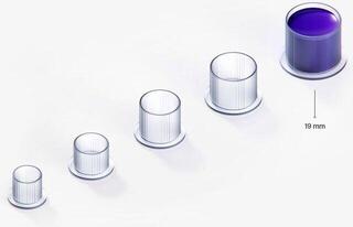 Tattoo Supplies Piranha Stable Ink Cups 19 mm 100 pcs - 1