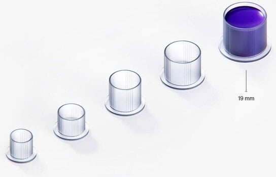 Tattoo Supplies Piranha Stable Ink Cups 19 mm 100 pcs - 2