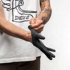 Tattoo Supplies Piranha Latex Disposable Gloves S Black 100 pcs - 2