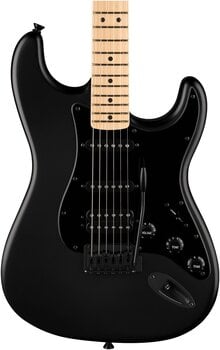 Elektrische gitaar Fender Standard Series Stratocaster HSS MN Satin Black Elektrische gitaar - 3