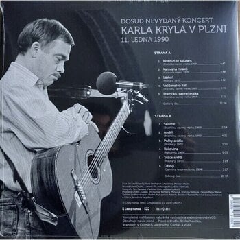 Вінілові платівки Karel Kryl - Plzeň '90 (LP) - 2