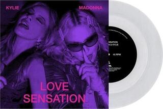 Вінілові платівки Madonna - Love Sensation (feat. Kylie Minogue) (Clear Coloured) (7" SP) - 1