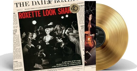 Vinyl Record Roxette - Look Sharp! (Limited Edition) (Gold Coloured) (LP) - 2