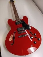 PSD Guitars SH-100 Cherry Red Semi-Acoustic Guitar