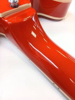 Semi-Acoustic Guitar PSD Guitars SH-100 Cherry Red Semi-Acoustic Guitar (Damaged) - 3