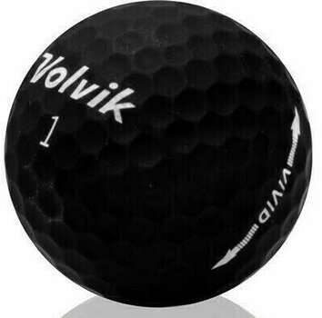 Golfbollar Volvik Vivid Black - 2