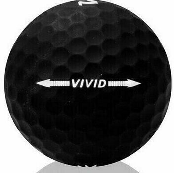 Нова топка за голф Volvik Vivid Black - 4