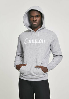Hættetrøje Compton Hættetrøje Logo Grey XS - 4