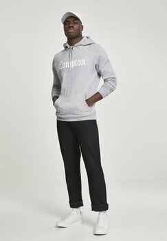 Hoodie Compton Logo Grey M Hoodie - 3