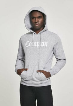 Hoodie Compton Logo Grey M Hoodie - 4