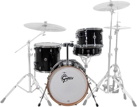 Akustik-Drumset Gretsch Drums CC2-J484-PB Piano Black Akustik-Drumset - 2