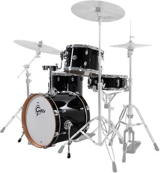 Akustik-Drumset Gretsch Drums CC2-J484-PB Piano Black Akustik-Drumset - 3