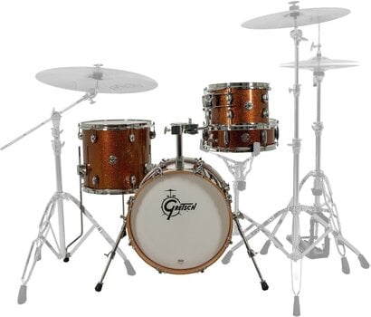 Акустична барабанна установка Gretsch Drums CC2-M264-BS Bronze Sparkle Акустична барабанна установка - 2