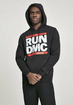 Hættetrøje Run DMC Hættetrøje Logo Black XS - 4