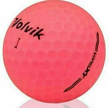 Bolas de golfe Volvik Vivid XT Pink - 3