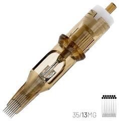 Тату-картриджі з голками Kwadron Sublime Magnum Картридж Long Taper 35/13MGLT 0,35 mm 1 шт. - 1