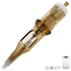 Тату-картриджі з голками Kwadron Sublime Soft Edge Magnum Картридж Long Taper 30/9SEMLT 0,30 mm 1 шт. - 1