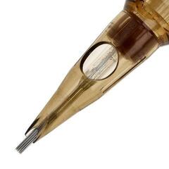 Тату-картриджі з голками Kwadron Round Shader Картридж Long Taper 35/18RSLT 0,35 mm 1 шт. - 2