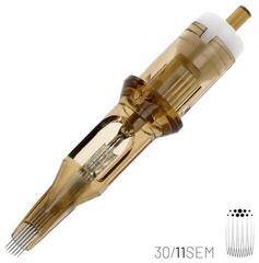 Тату-картриджі з голками Kwadron Sublime Soft Edge Magnum Картридж Long Taper 30/11SEMLT 0,30 mm 1 шт. - 1