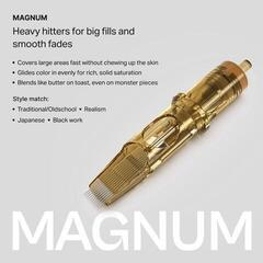Тату-картриджі з голками Kwadron Sublime Soft Edge Magnum Картридж Long Taper 30/13SEMLT 0,30 mm 1 шт. - 3