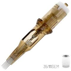 Тату-картриджі з голками Kwadron Sublime Soft Edge Magnum Картридж Long Taper 35/11SEMLT 0,35 mm 1 шт. - 1