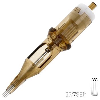 Kartridże igły do tatuażu Kwadron Sublime Soft Edge Magnum Cartridge Long Taper 35/7SEMLT 0,35 mm 1 szt. - 2